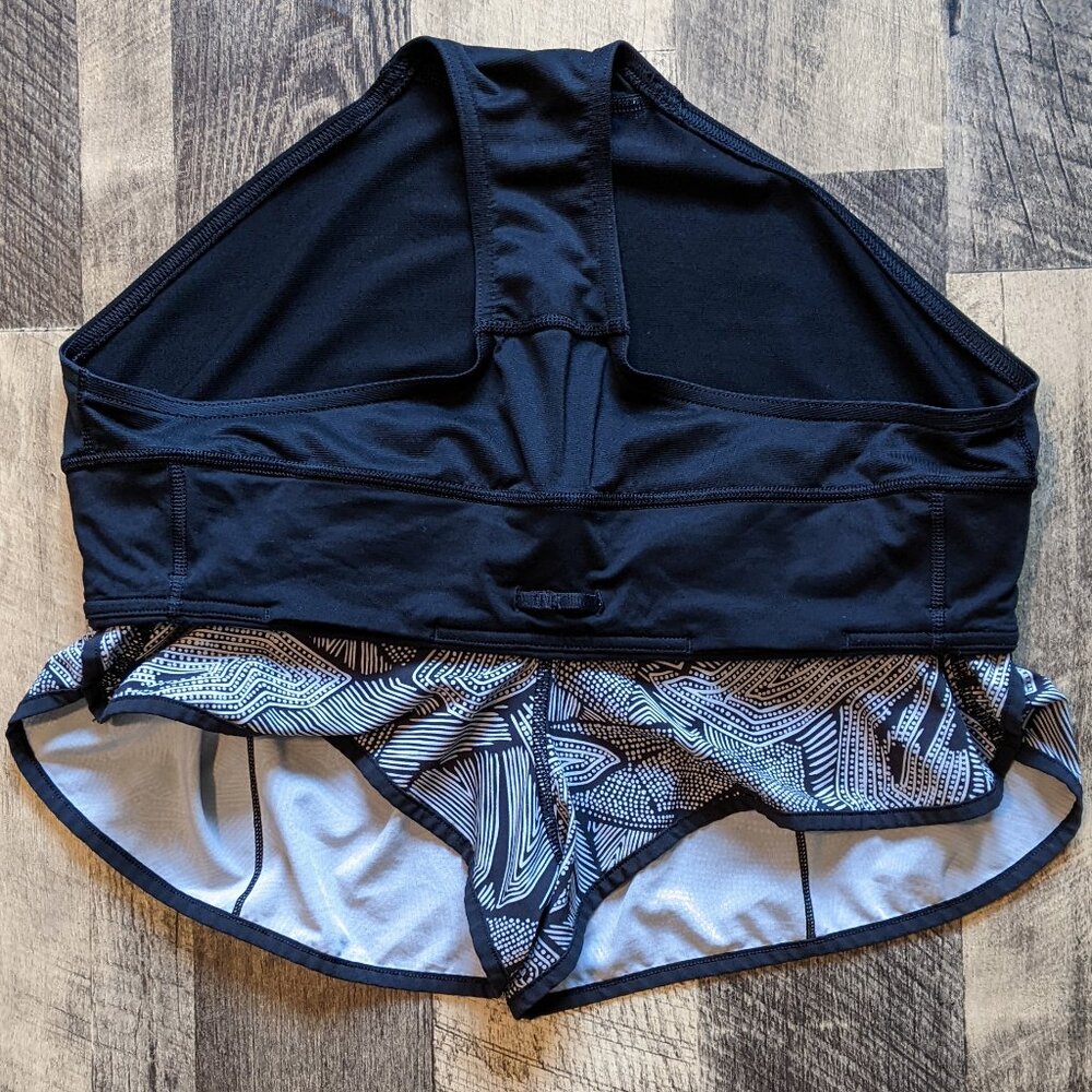 Lululemon Running Speed Shorts Black White - Picture 3 of 7